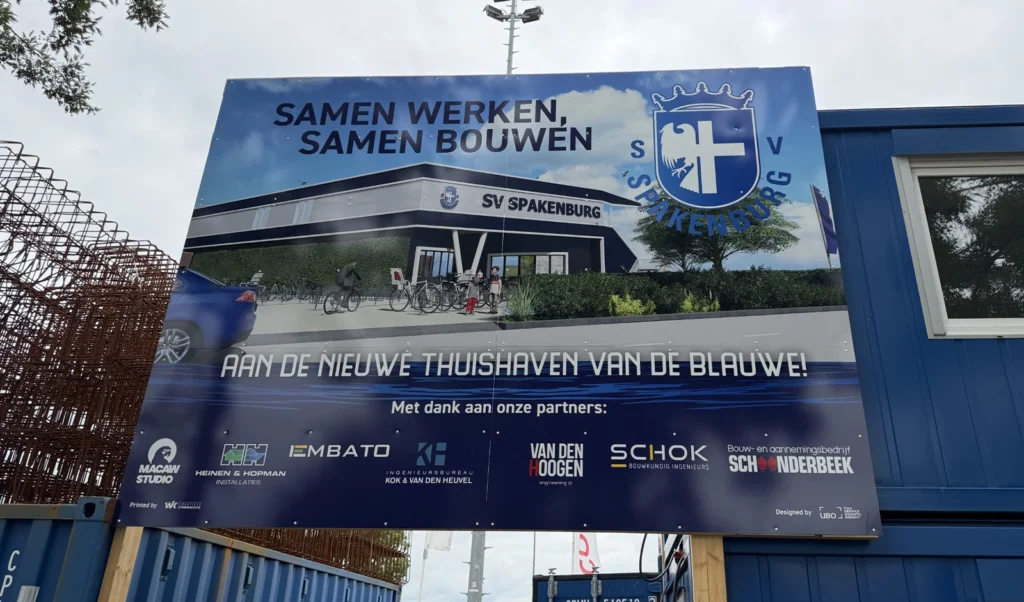 SV Spakenburg breidt uit.