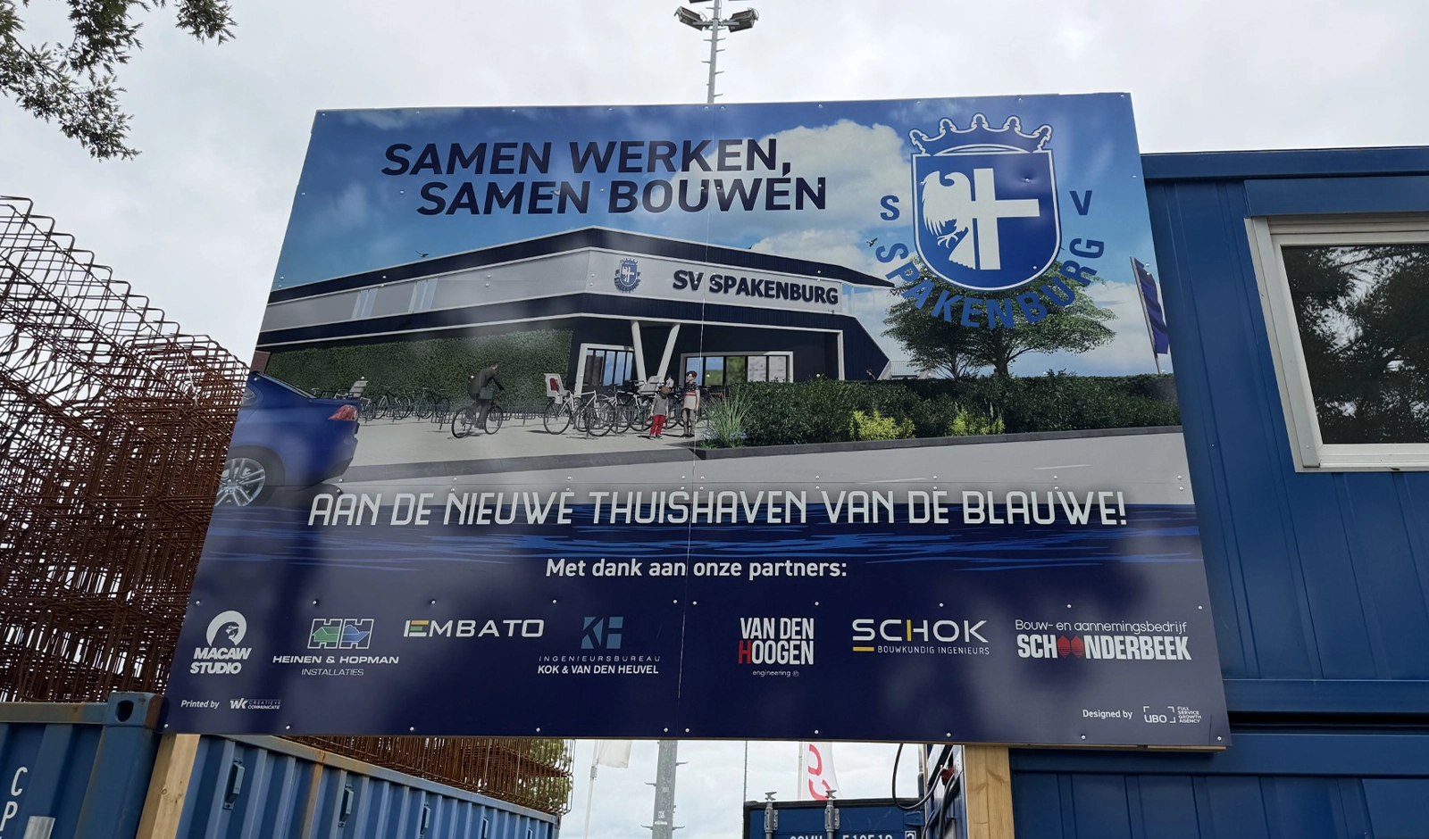 SV Spakenburg breidt uit.